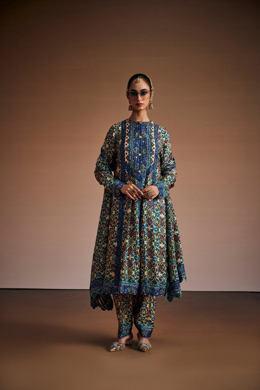 Floral Printed Kurta Set