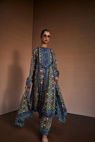 Floral Printed Kurta Set