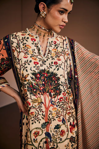Floral Printed Kurta Set