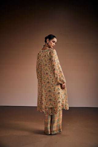 Floral Printed Kurta Set