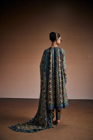 Floral Printed Kurta Set